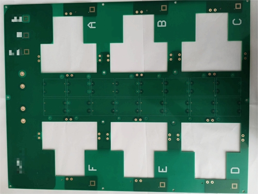 1.6MM Double Sided PCB FR4 TG150 Halogen Free 3mil Green Solder Mask