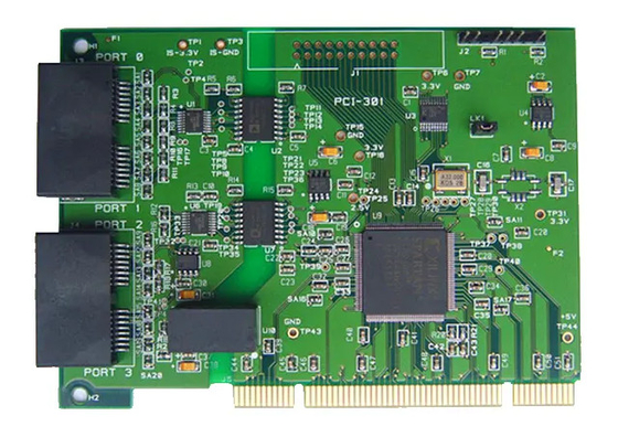 2 Layer PCB Circuit Board Assembly SMT Electronic Components Automotive Industry
