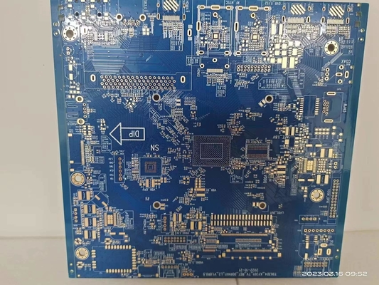12 Layers FR4 HDI Electronic Circuit Board Assembly Meet 94V0 Standard