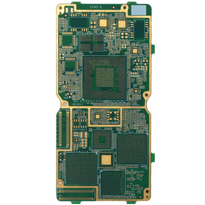 ENIG 2u 6 Layer Multilayer Printed Circuit Board 2.4mm Green Solder Mask