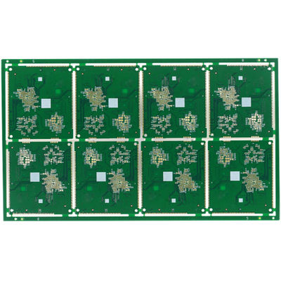 Half Hole Rigid Multilayer Printed Circuit Board FR4 TG150 Enig Finish Pcb