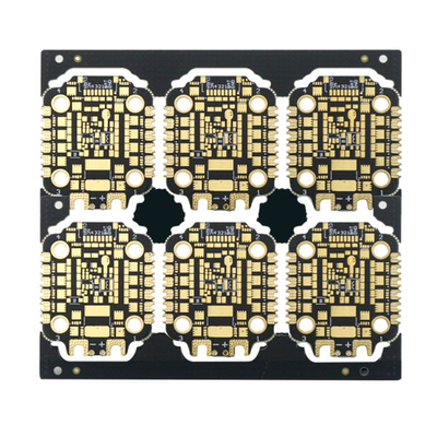 2oz 1.6mm Hdi Black PCB Board FR4 Quick PCB Prototype Immersion Au