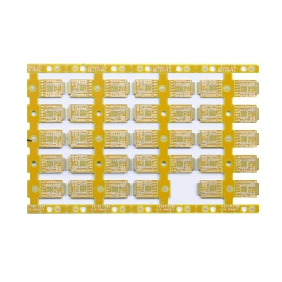 0.8mm 4 Layer HDI PCB Board Yellow Color 1OZ Finished Immersion Gold