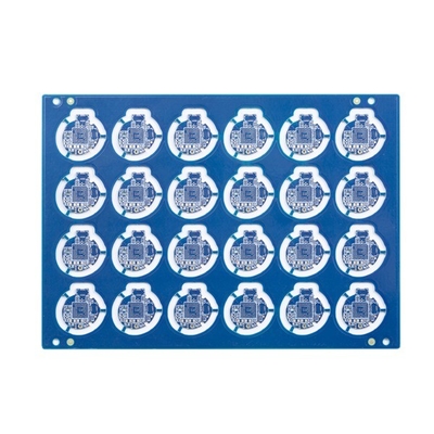 3mil Hdi Multilayer Pcb FR4 TG170 Blue Circuit Board Immersion Gold