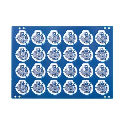 3mil Hdi Multilayer Pcb FR4 TG170 Blue Circuit Board Immersion Gold