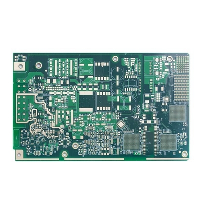 Impedance Control Green Pcb Board FR4 Immersion Gold 4mil 1.6mm