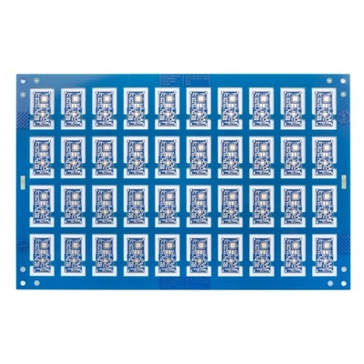1.0mm Quick Turn Circuit Boards Blue Solder Mask PCB Rapid Prototype 6mil