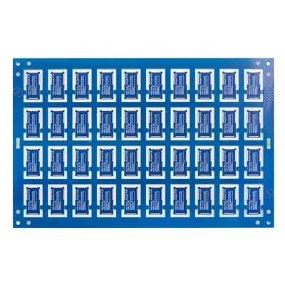 1.0mm Quick Turn Circuit Boards Blue Solder Mask PCB Rapid Prototype 6mil