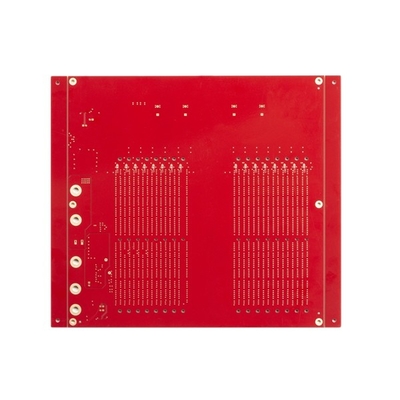Red Solder Mask Quick Turn PCB Boards Rapid Prototype 2.4mm 4 Layer