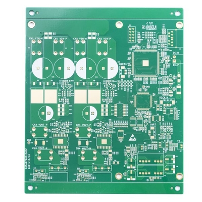 TG150 Halogen Free Fr4 PCB Board Double Sided 1.6mm 6mil Immersion Gold