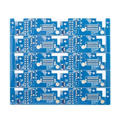 Blue Solder Mask Double Sided PCB Board High TG TG170 S1000-2