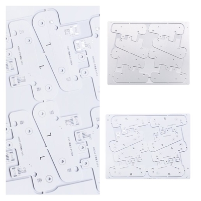 Halogen Free HASL One Sided Pcb Aluminium Pcb Board For Led Lamp