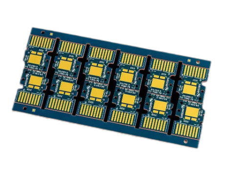 Clab Dark Blue Blank Copper PCB Board 2 Layer 2OZ 2.0mm HASL ENIG