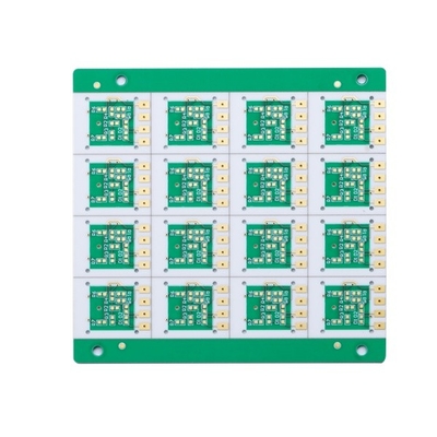 Fr4 High TG Ceramic Pcb Green Circuit Board Immersion Gold 0.4mm