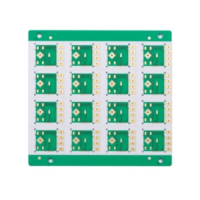 Fr4 High TG Ceramic Pcb Green Circuit Board Immersion Gold 0.4mm