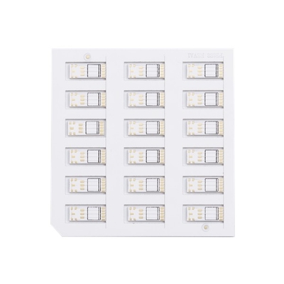 White Solder Mask Ceramic PCB Board High Density 30um LF-HASL