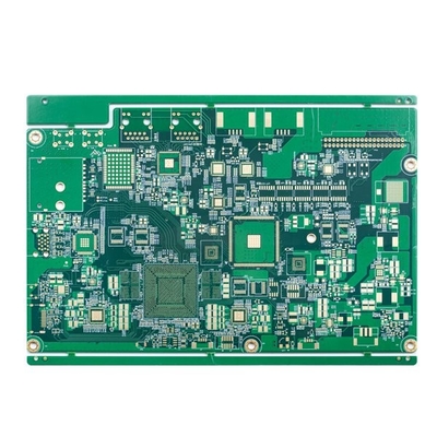 Immersion Gold 2u 10 Layer Printed Circuit Board FR4 TG170 Marterial Resin Plugged Hole