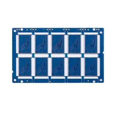 FR4 TG135 4 Layer Printed Circuit Board ENIG 2u Surface 0.075mm