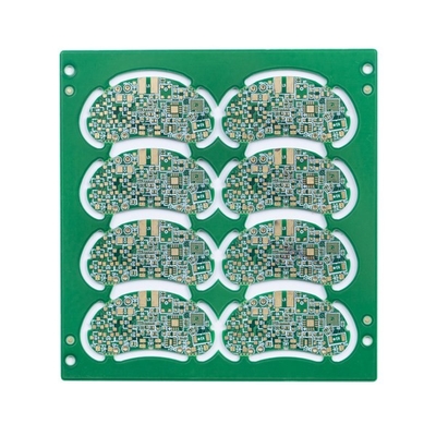 Rigid Multilayer Printed Circuit Board FR4 94V0 ENIG Surface Green Solder Mask