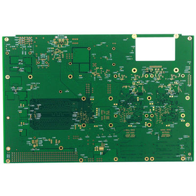 Green Solder Mask Multilayer Rigid Flex PCB Prototype FR4 TG170 2.4mm