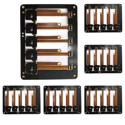 0.9mm 3L Polyimide Rigid Flex PCB