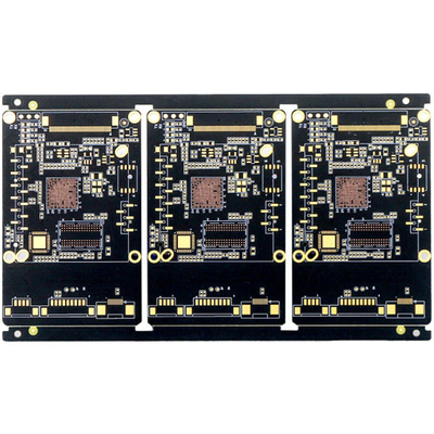 High Density Interconnect HDI PCB Board 3oz 2.4mm 14 Layer Black Color