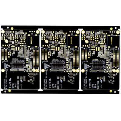 High Density Interconnect HDI PCB Board 3oz 2.4mm 14 Layer Black Color
