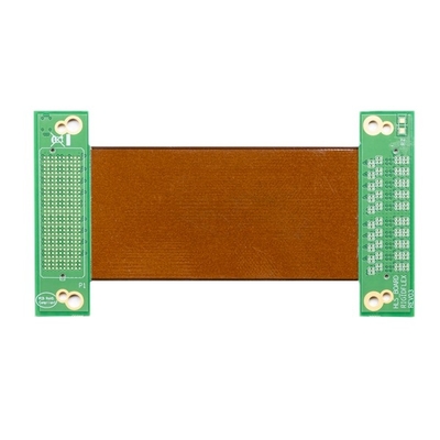 FR4 TG170 Rigid Flex PCB Fabrication Immersion Gold Green Color Solder Mask