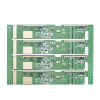 Resin Filled 4 Layer Pcb Halogen Free FR4 TG170 Ultra Thin Circuit Board