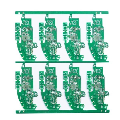 4 Layer Ultra Thin Flexible Pcb FR4 KB6160 3mil Green Solder Mask